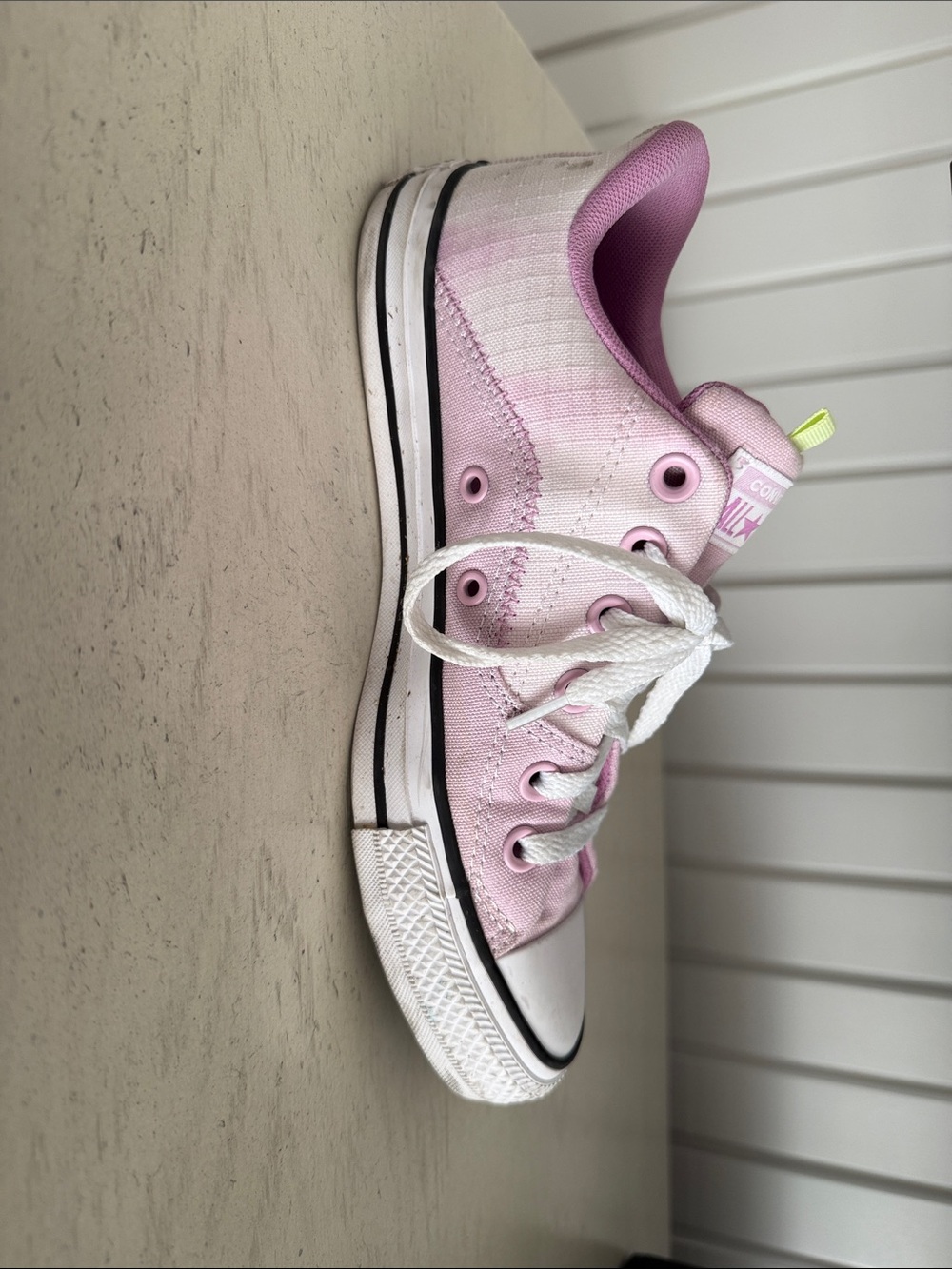 Girls' Pastel Pink Low-Top Canvas All Star Converse